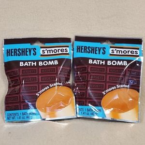 Hershey's S'mores Scented Bath Bombs. Set of 2